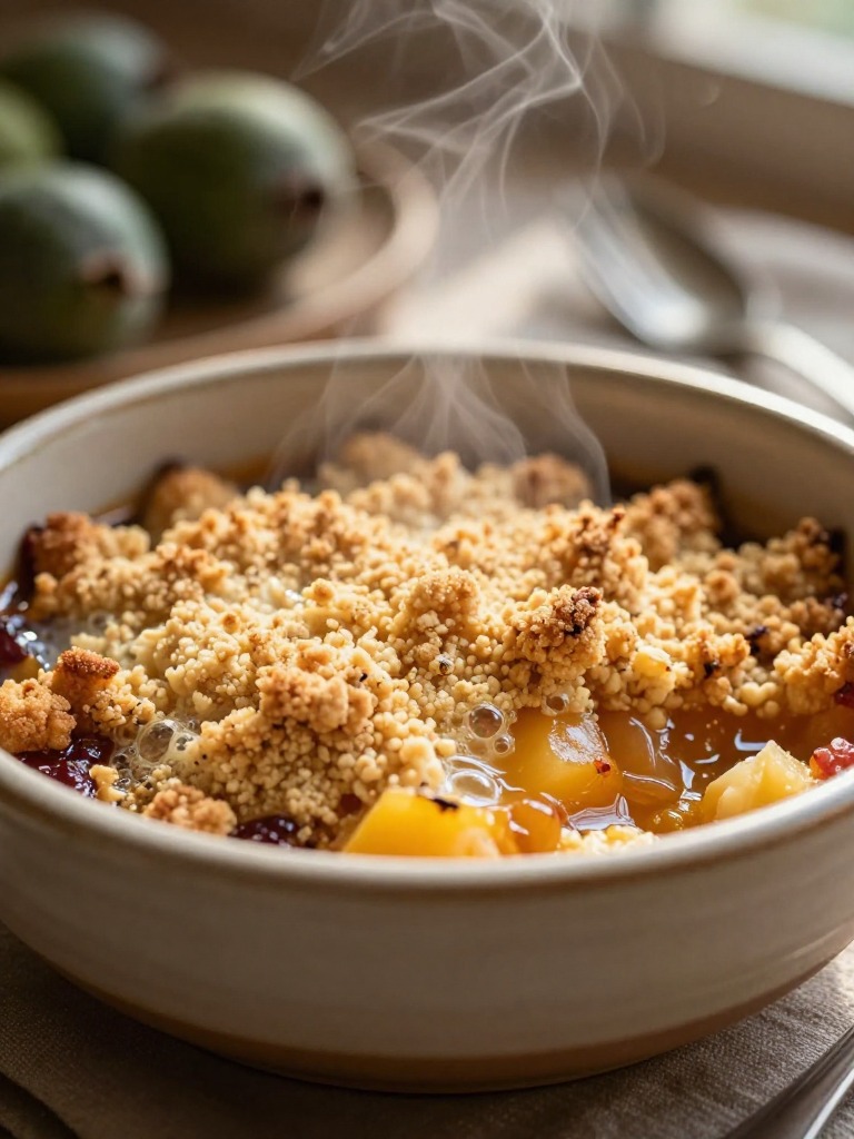 Feijoa Crumble